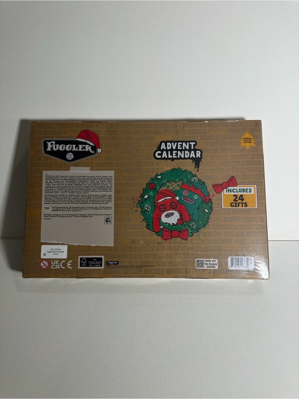 Fuggler Advent Calendar 24 Gifts - Special Festive Edition Brand New